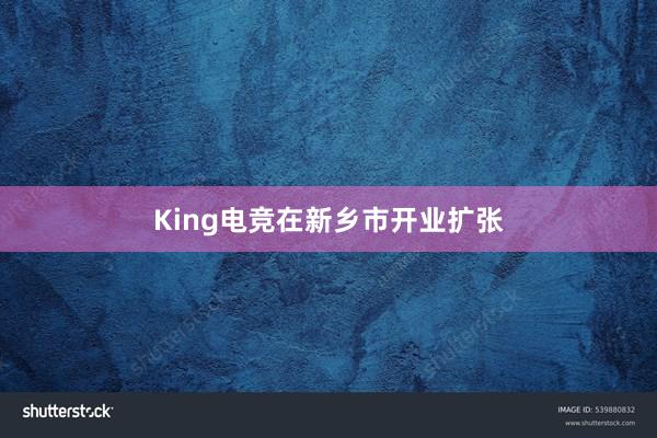 King电竞在新乡市开业扩张